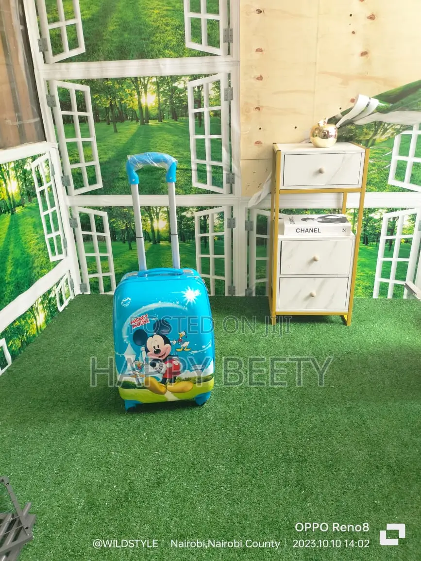 Cartoon Themed Kids Trolley Bags