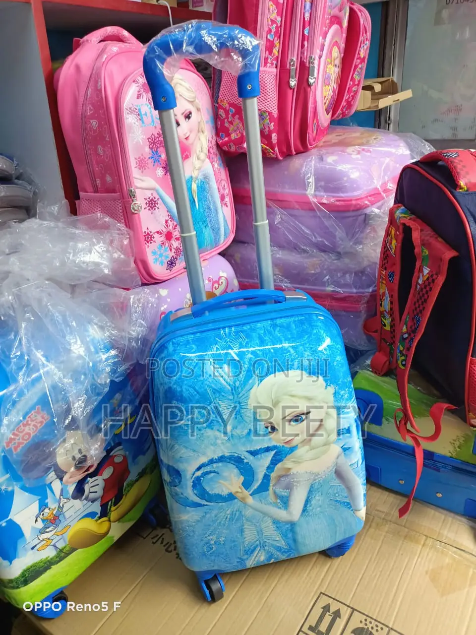 Cartoon Themed Kids Trolley Bags