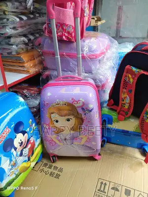Cartoon Themed Kids Trolley Bags