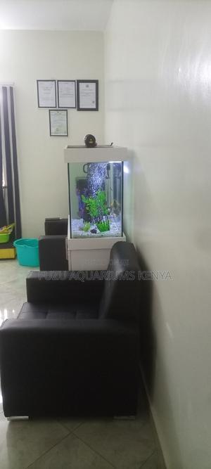 Customize Office Aquarium With Storage Cabinet - thumbnail 2