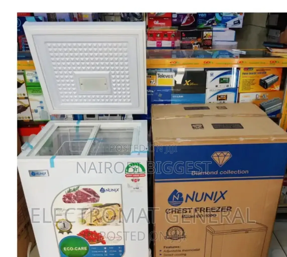Nunix 100litres Deep Freezer