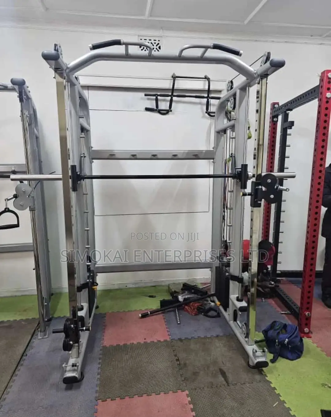 Smith Machine With Power Rack Plus 100kg Stack Each Side