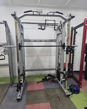 Smith Machine With Power Rack Plus 100kg Stack Each Side