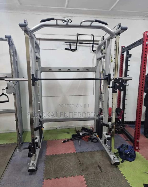 Smith Machine With Power Rack Plus 100kg Stack Each Side - main view