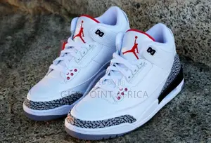 Air Jordan 3 White Cement Men Sneakers