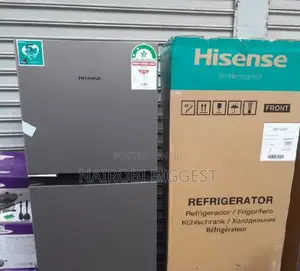 Hisence 154litres Double Door Fridge