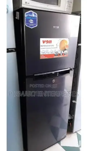 Von 168litres Double Door Refrigerator