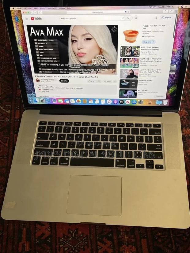 Laptop Apple MacBook Pro 2015 16GB Intel Core I7 SSD 256GB - main view