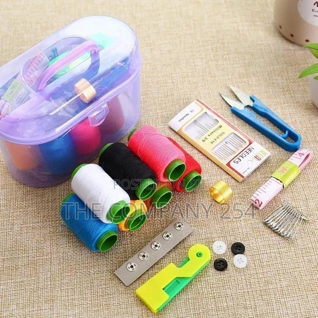 Sewing Box Set 10 Pieces Large Portable Sewing Bag
