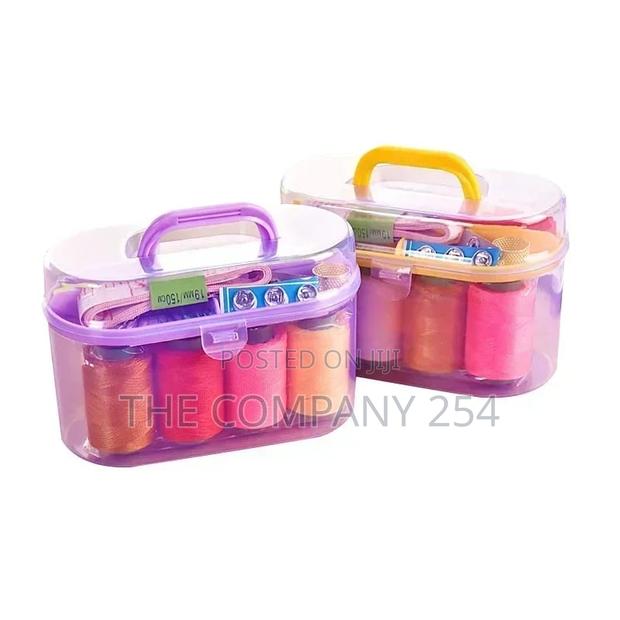 Sewing Box Set 10 Pieces Large Portable Sewing Bag - thumbnail 4