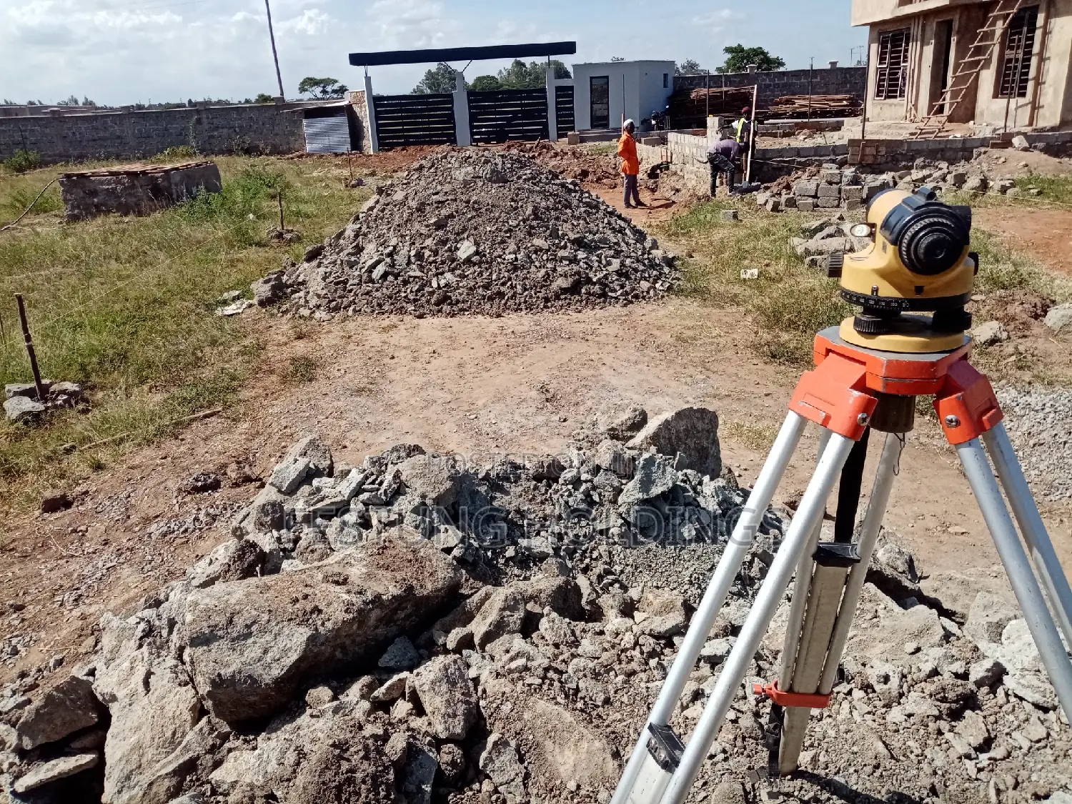 Leveling and Landscaping