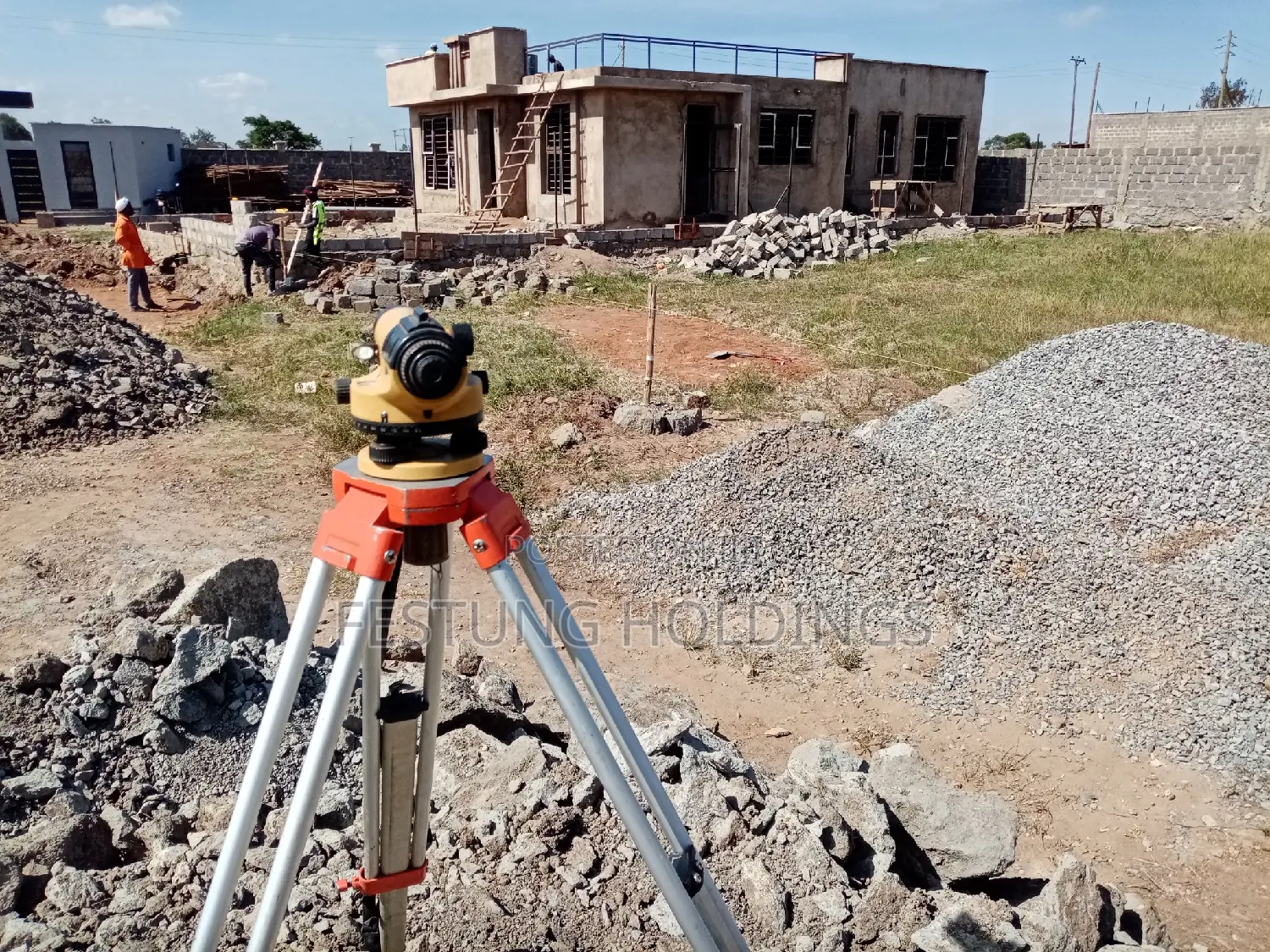 Leveling and Landscaping