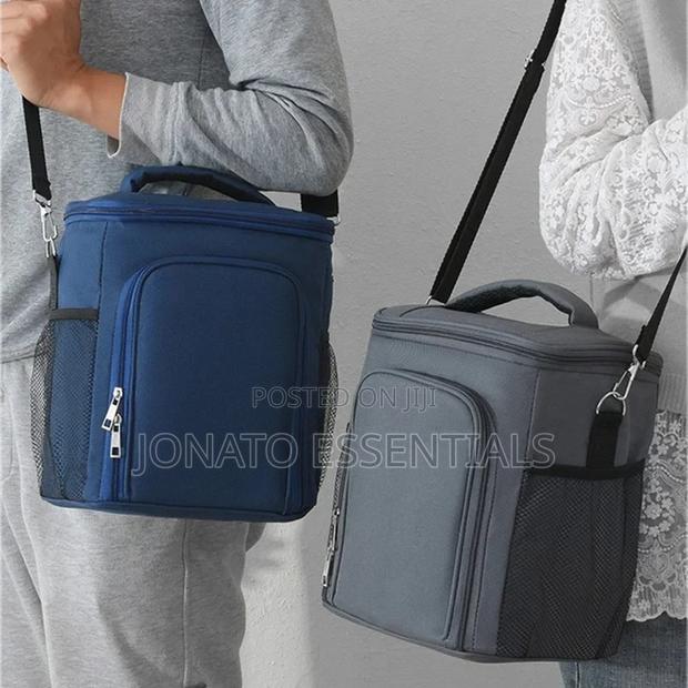 2 Layer Large Capacity Insulated Lunch Box Bag - thumbnail 4