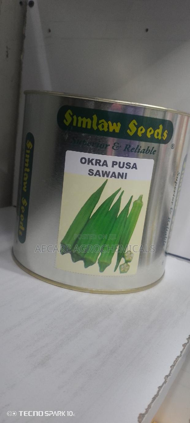 Okra Pusa Sawani Seeds 1kg