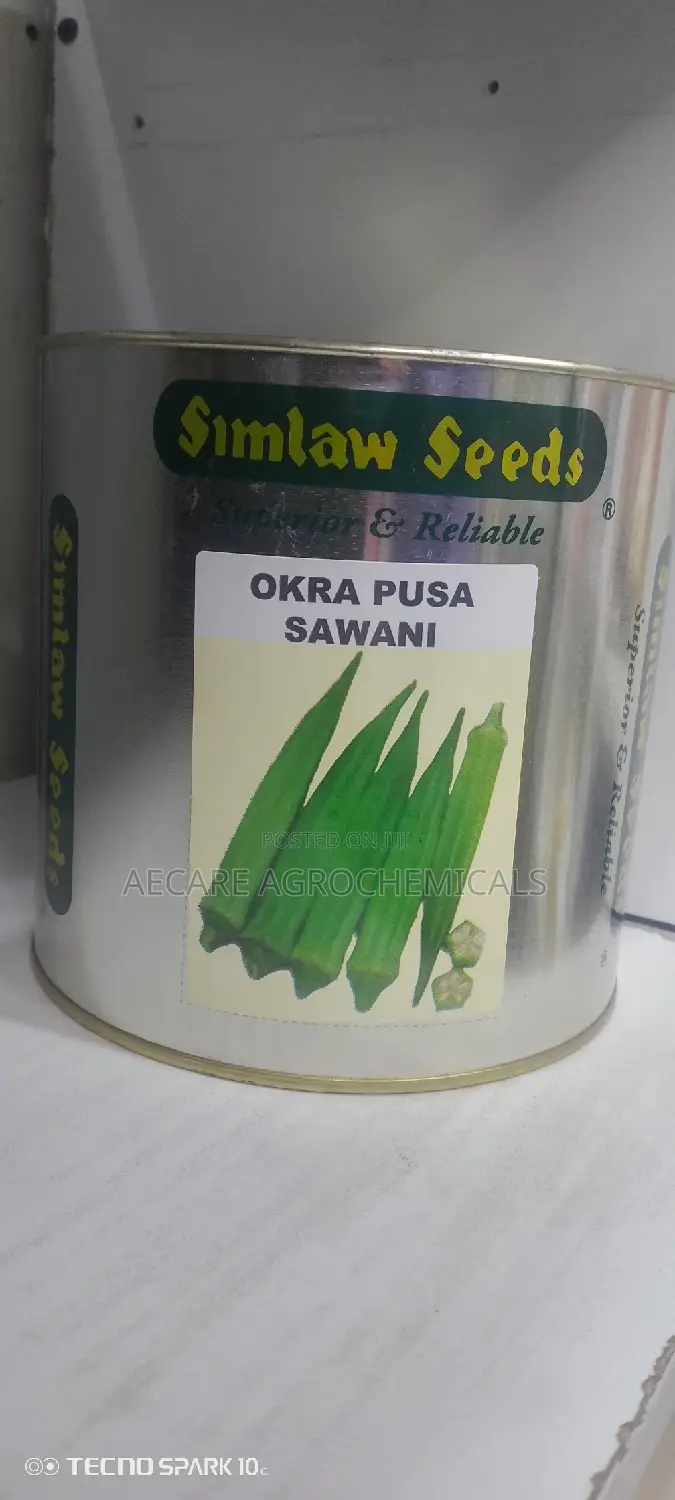 Okra Pusa Sawani Seeds 1kg