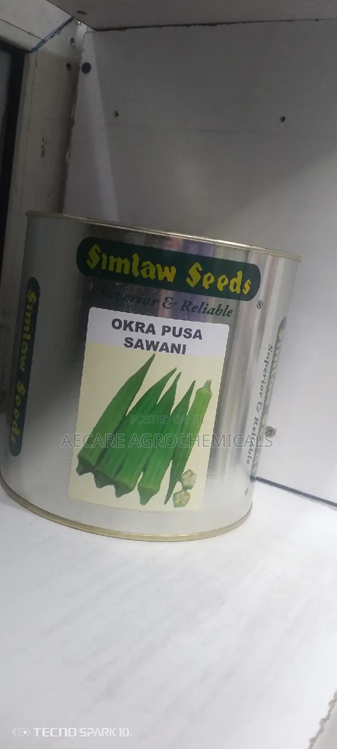 Okra Pusa Sawani Seeds 1kg