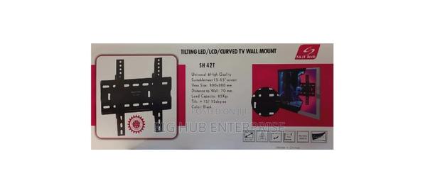 SH-42T Heavy Duty Tilt Tv Wall Mount Bracket 15′′-55”