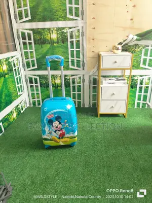 Cartoon Themed Kids Trolley Bags