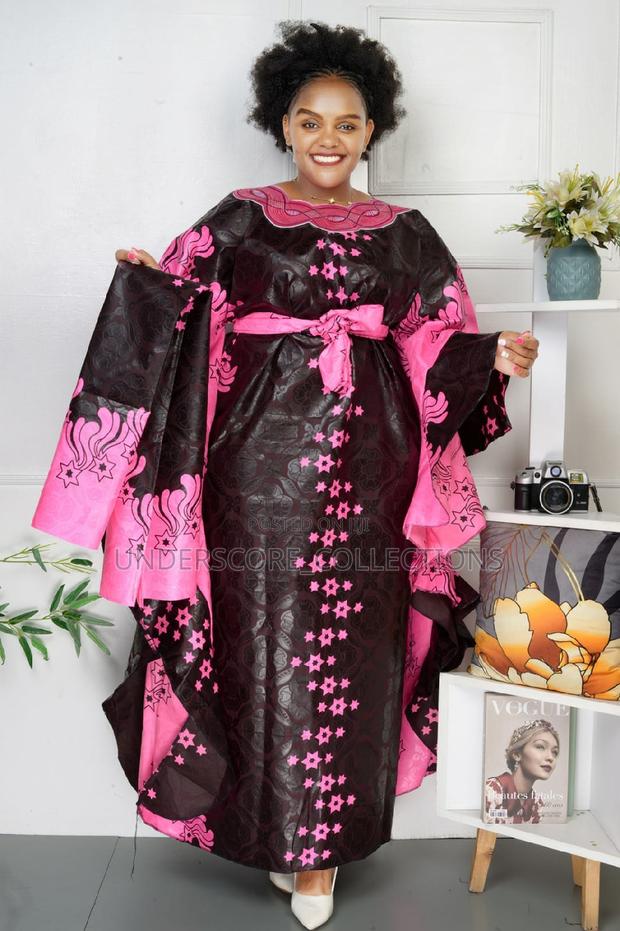 High-End Ladies Maxi African Print Dresses