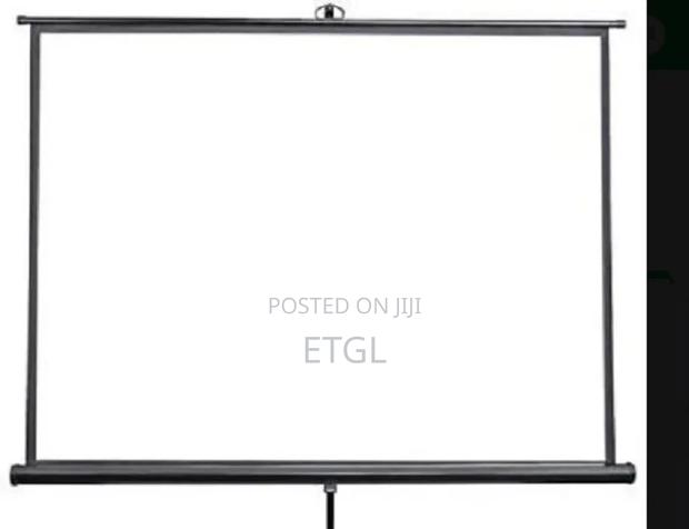 Auto Electric Projector Screen 200 X 200 Cm ( 78 By 78 Inch - thumbnail 2