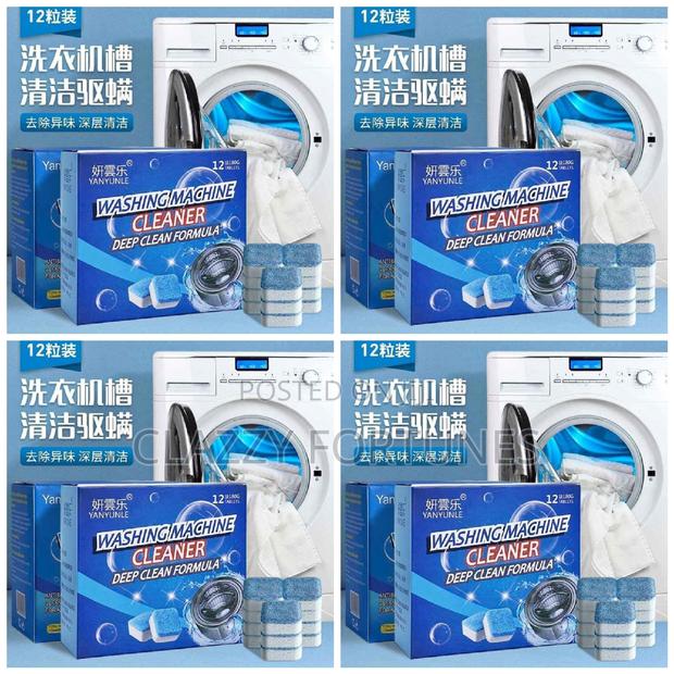 Drum Washing Machine Antibacterial Cleaning Tablets