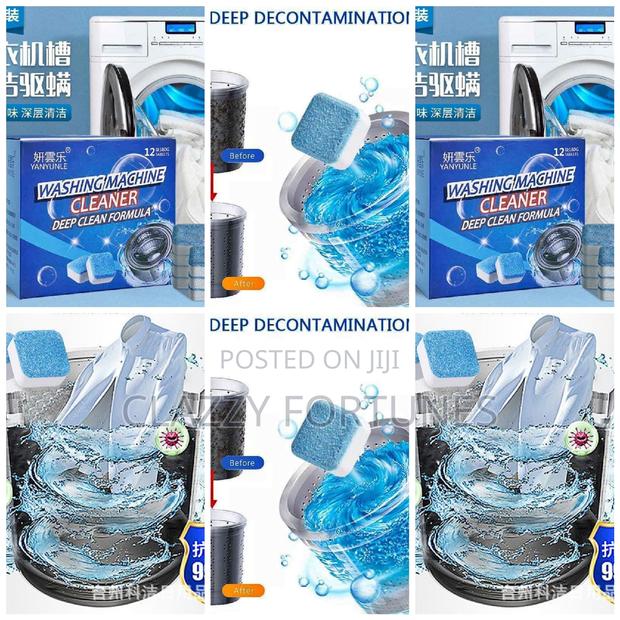 Drum Washing Machine Antibacterial Cleaning Tablets - thumbnail 2
