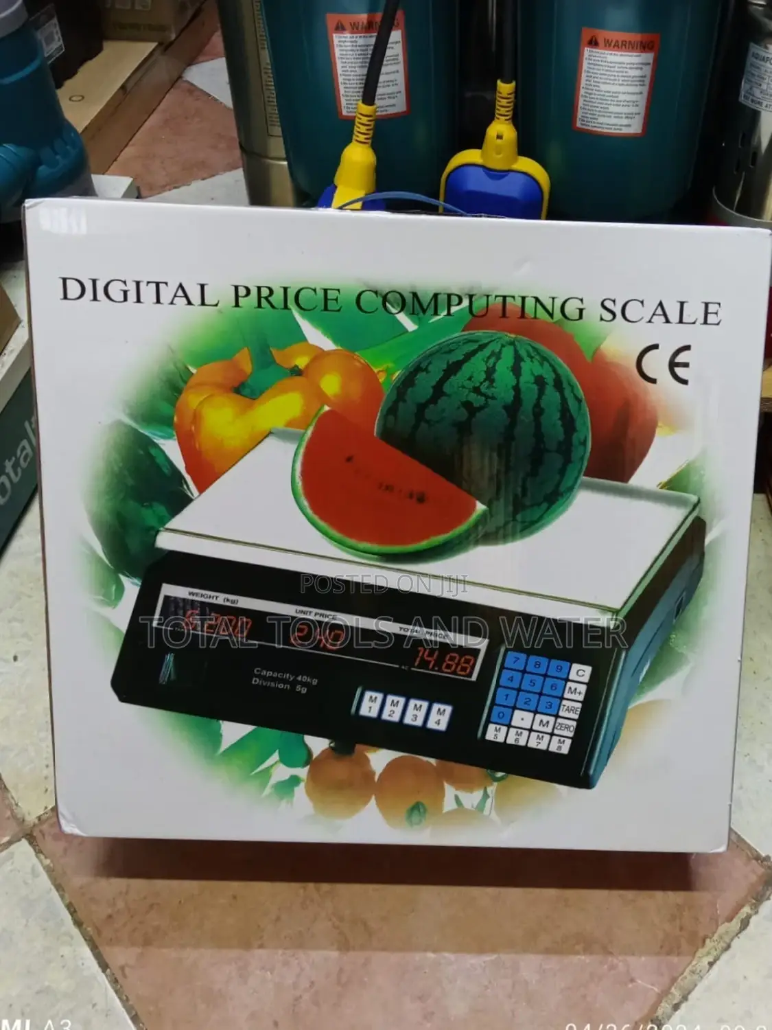 Original Digital Weighing Scale With Accuracy,40kg Maximum
