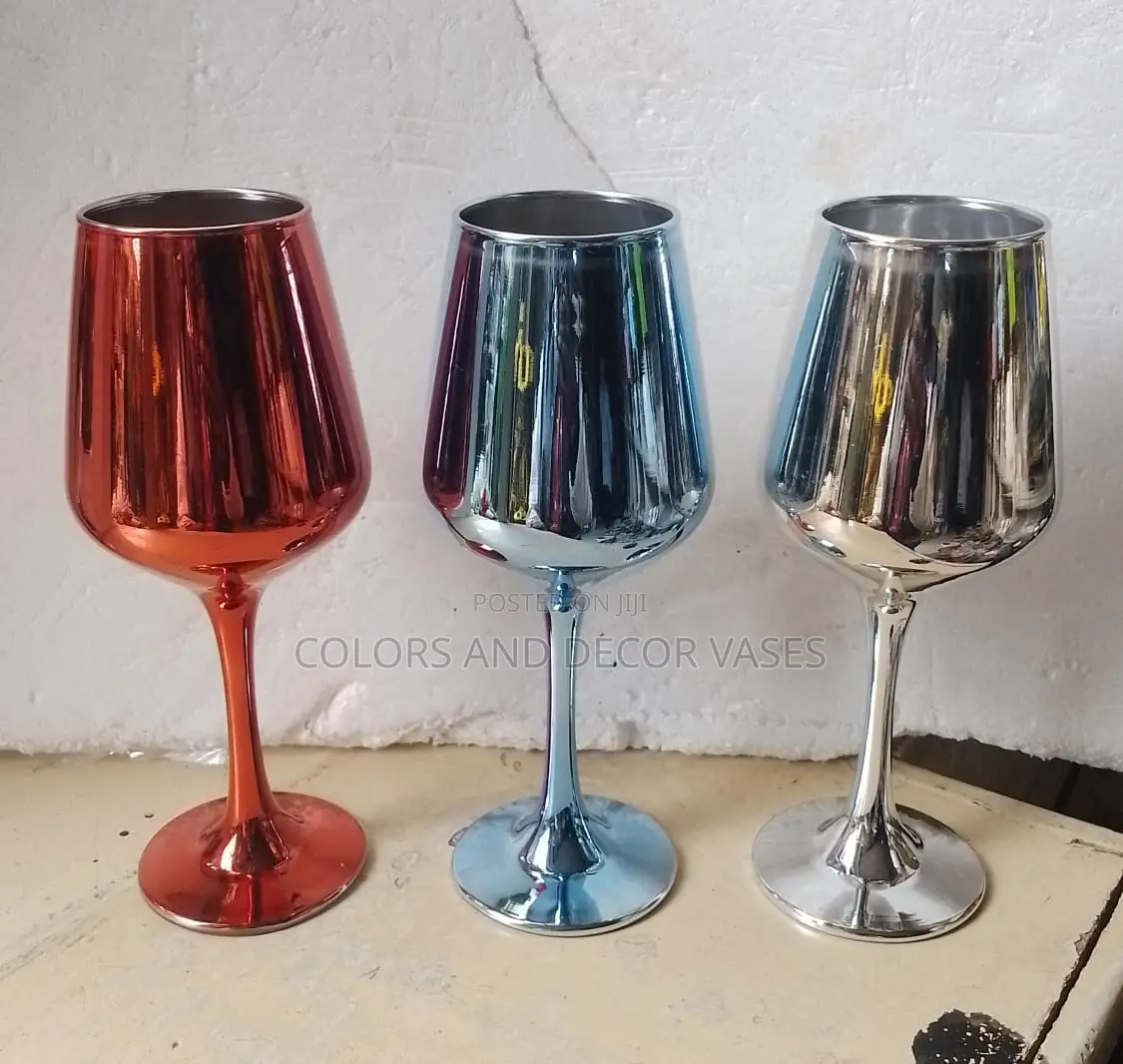 Glasses Wine for Decor in Events