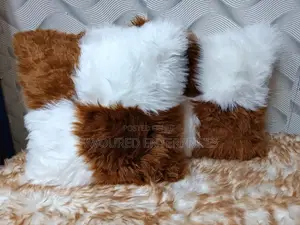Set of 2 Fluffy Decorative Pillow Cover/Case,