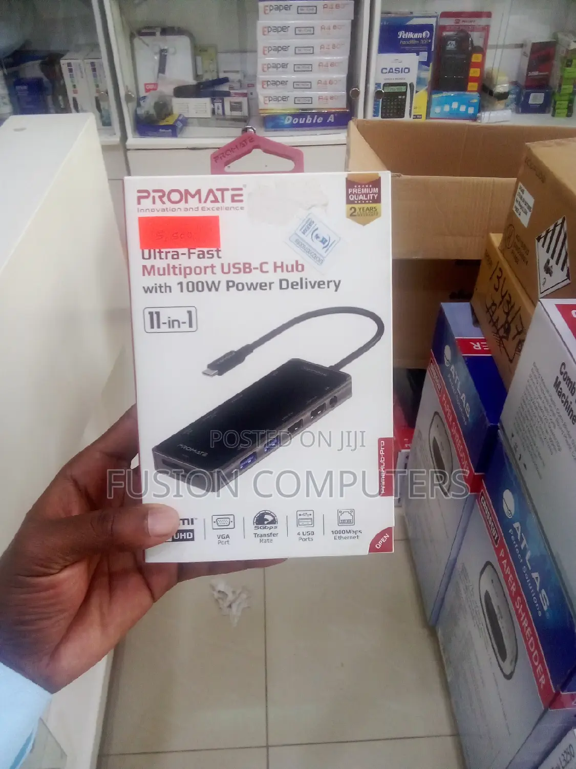Promate 11 in 1 Ultra-Fast Usb-C Hub (Primehub-Pro)