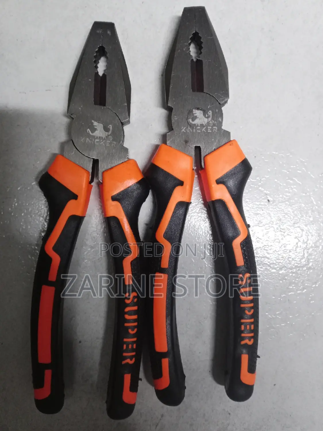 Knicker Rubber Coated Handle Pliers 8*