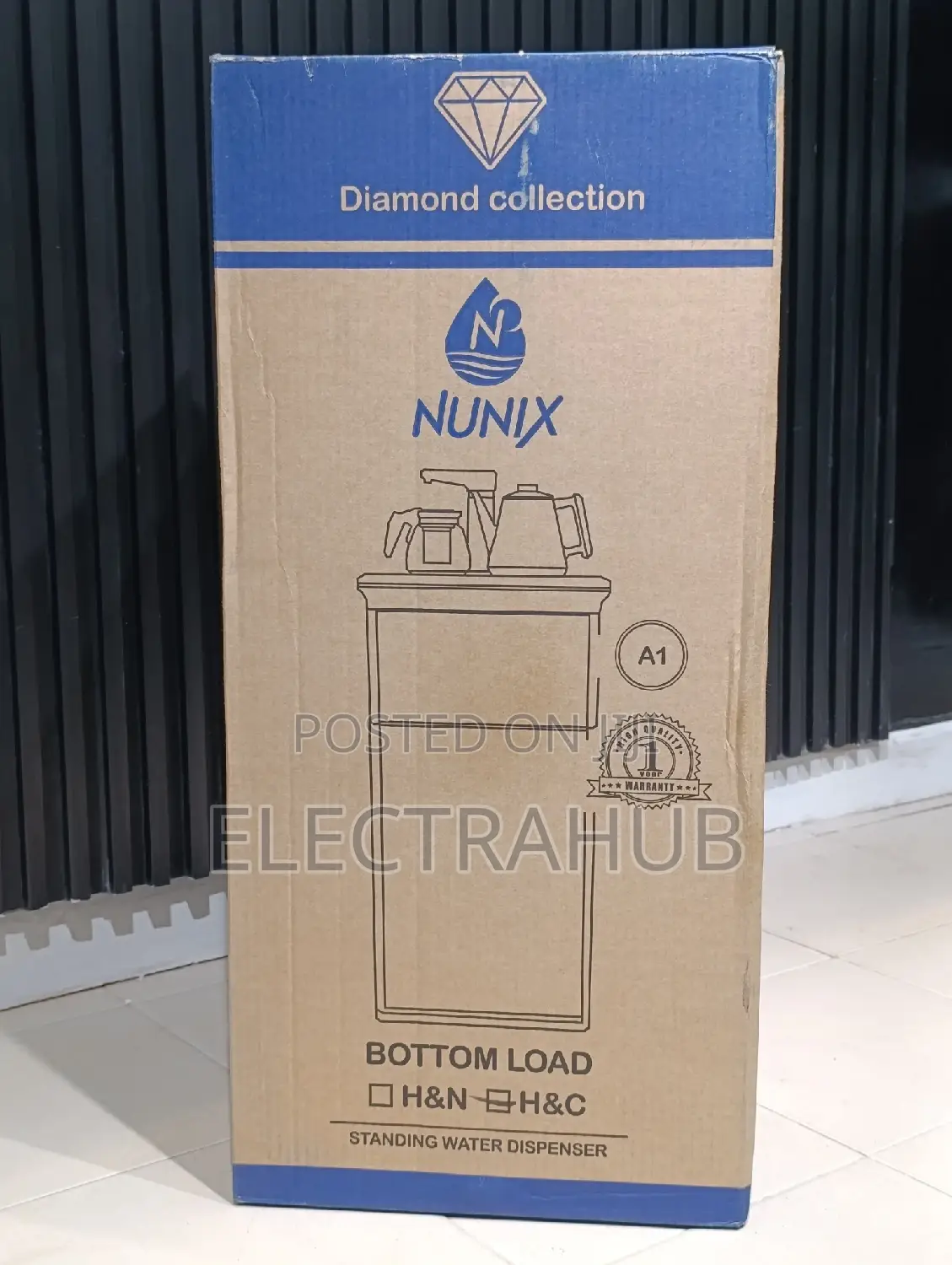 Nunix Standing Dispenser Hot Cold Dispenser