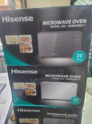 Classic Black Digital Hisense Microwave - thumbnail 2