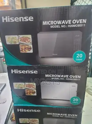 Classic Black Digital Hisense Microwave