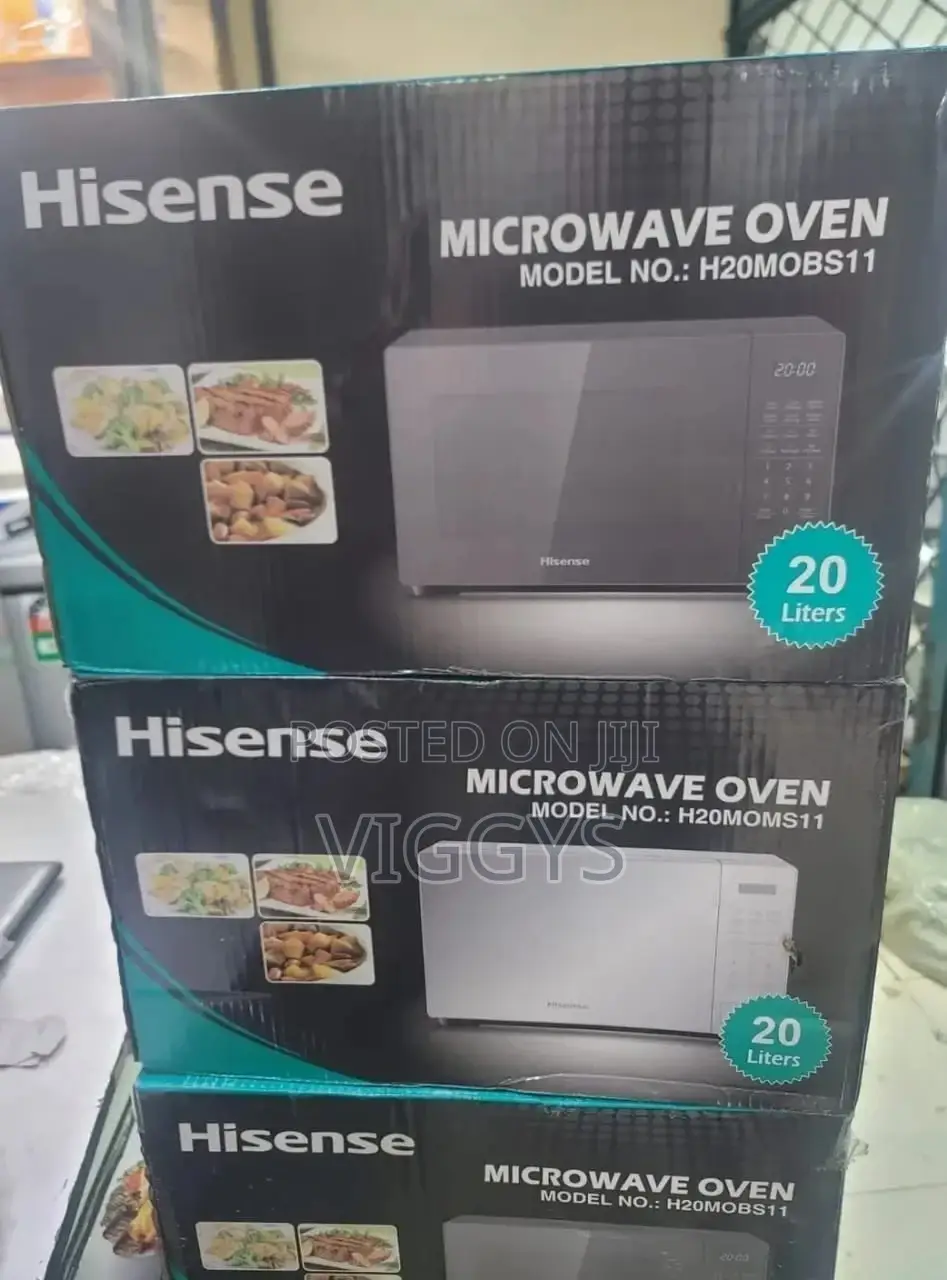 Classic Black Digital Hisense Microwave
