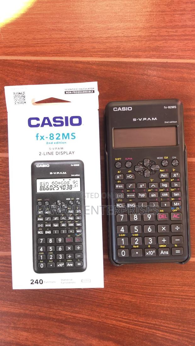 Second Edition FX-82MS Calculator - main view
