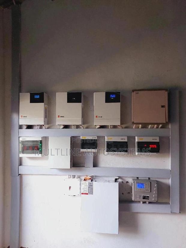 15kw 3 Phase Offgrid Solar System With Lithium-Ion Battery - main view