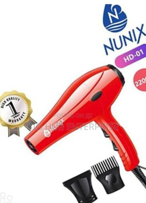 Nunixnunix HD-01 Hair Dryer Blow Dry With Accessories