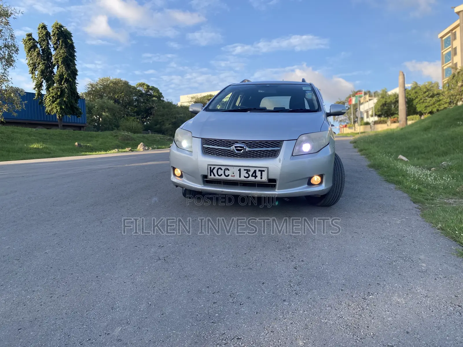 Toyota Corolla Fielder 2009 Silver