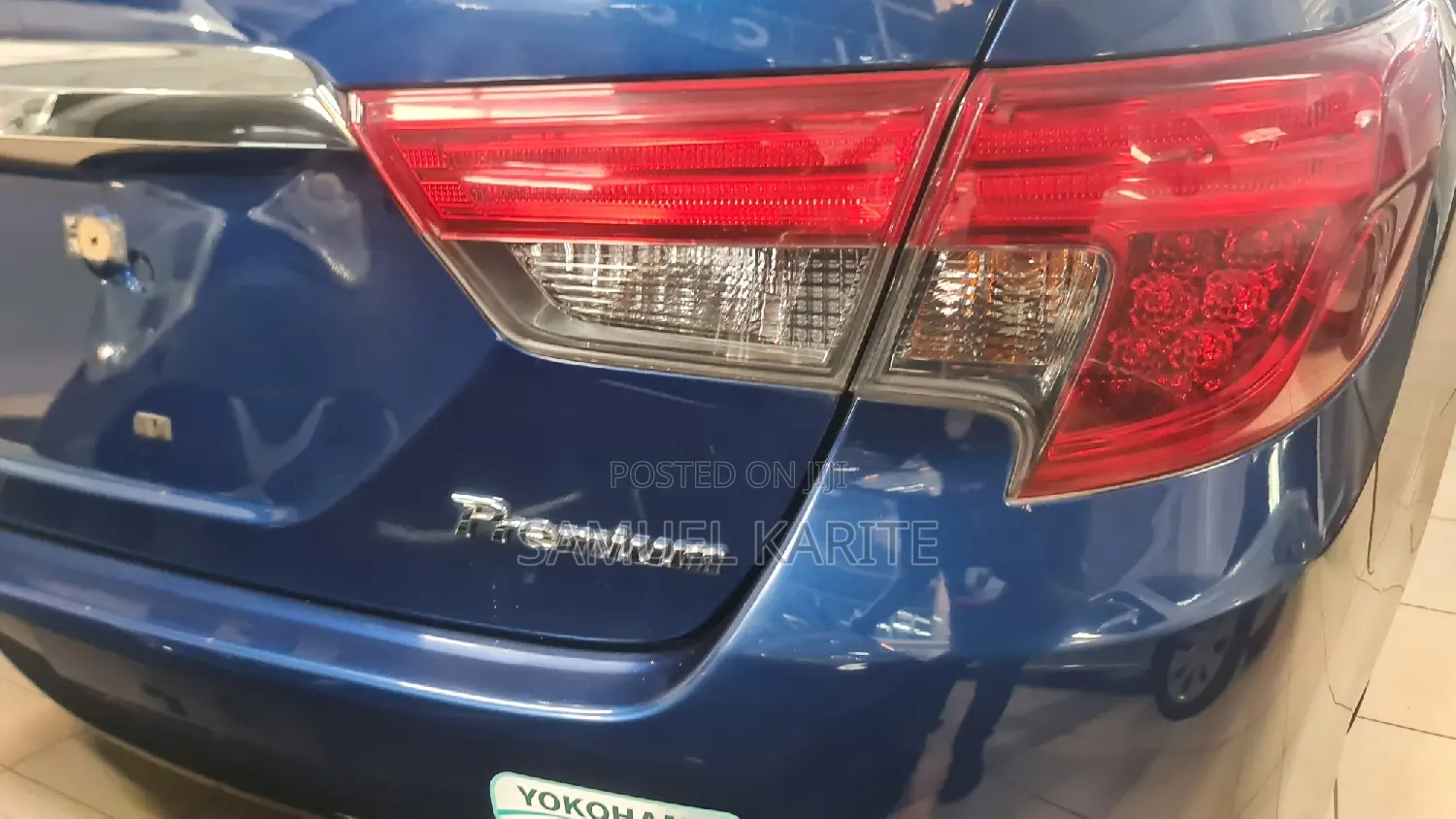 Toyota Mark X 2017 Blue