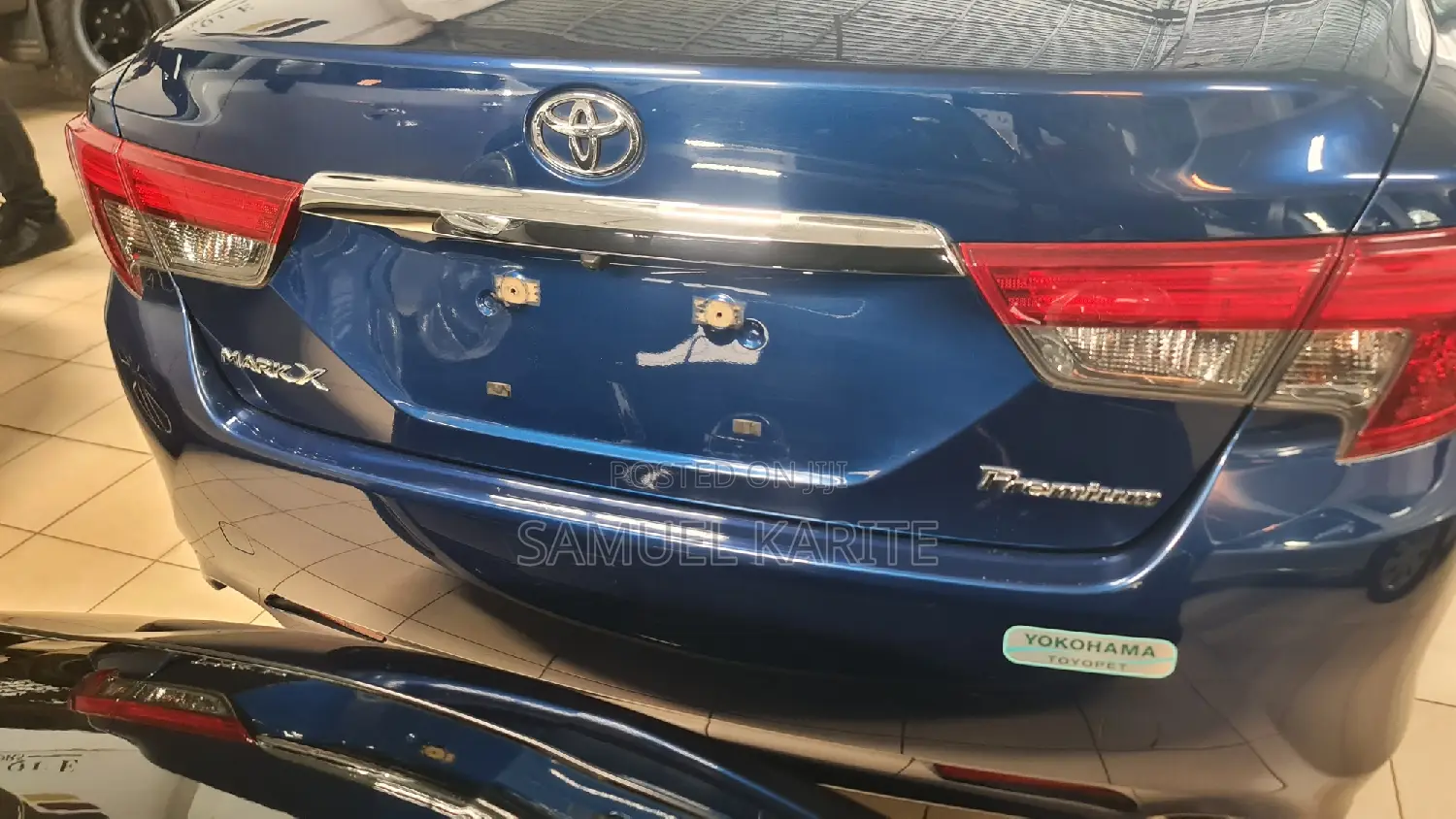 Toyota Mark X 2017 Blue