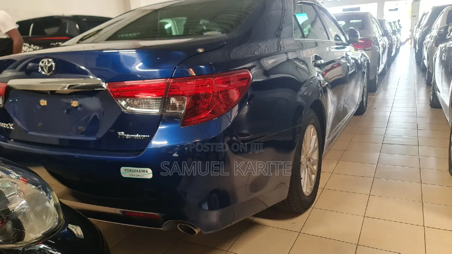 Toyota Mark X 2017 Blue
