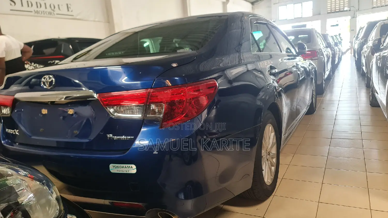 Toyota Mark X 2017 Blue