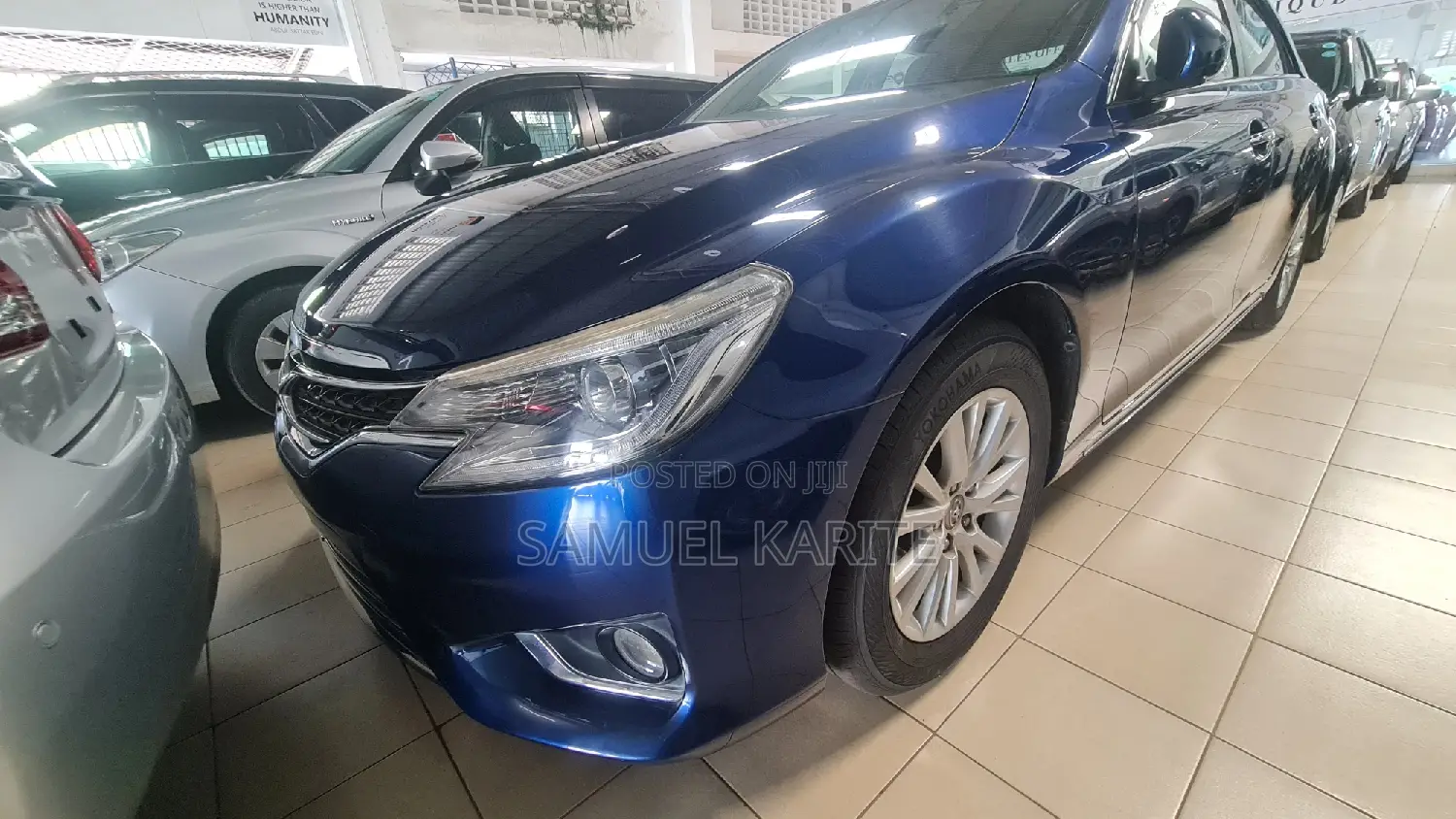 Toyota Mark X 2017 Blue