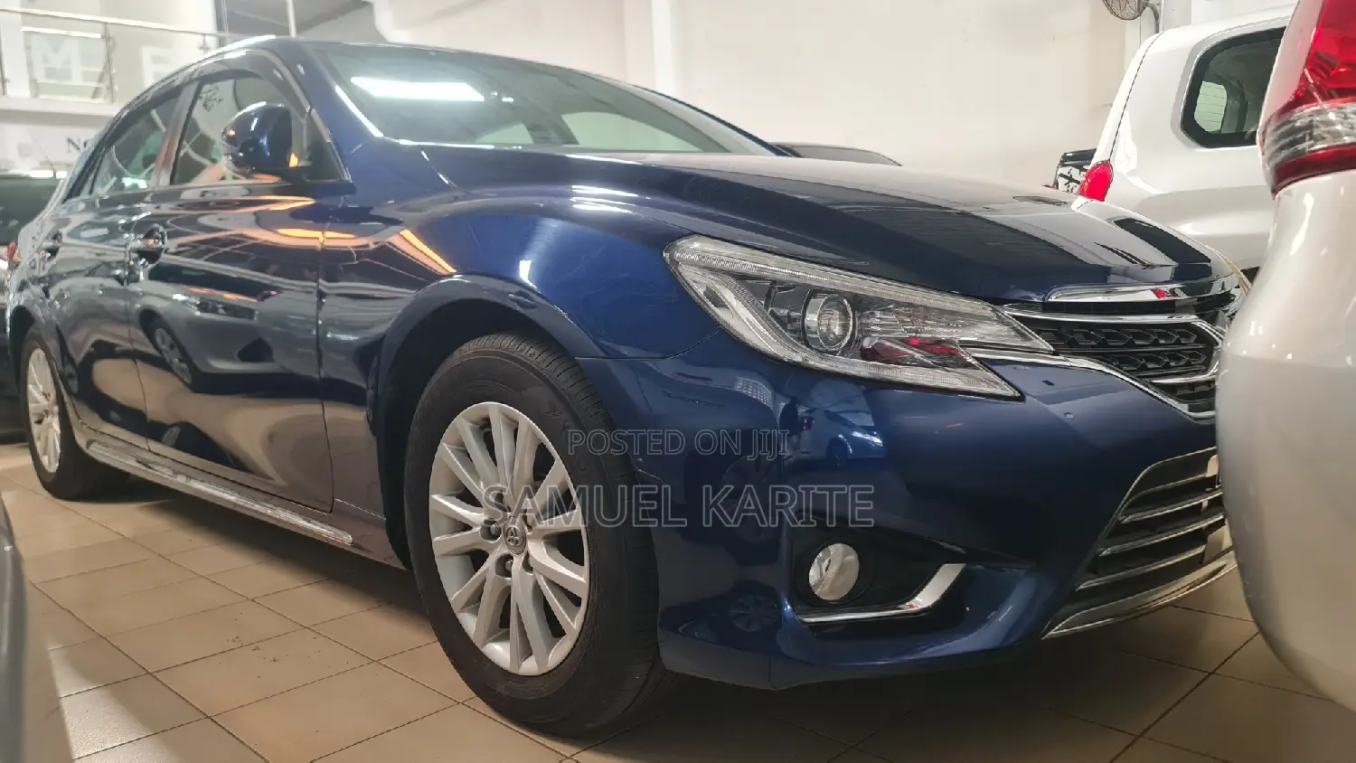 Toyota Mark X 2017 Blue