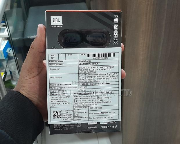 JBL Endurance Race True Wireless Active Sport Earbuds - thumbnail 2