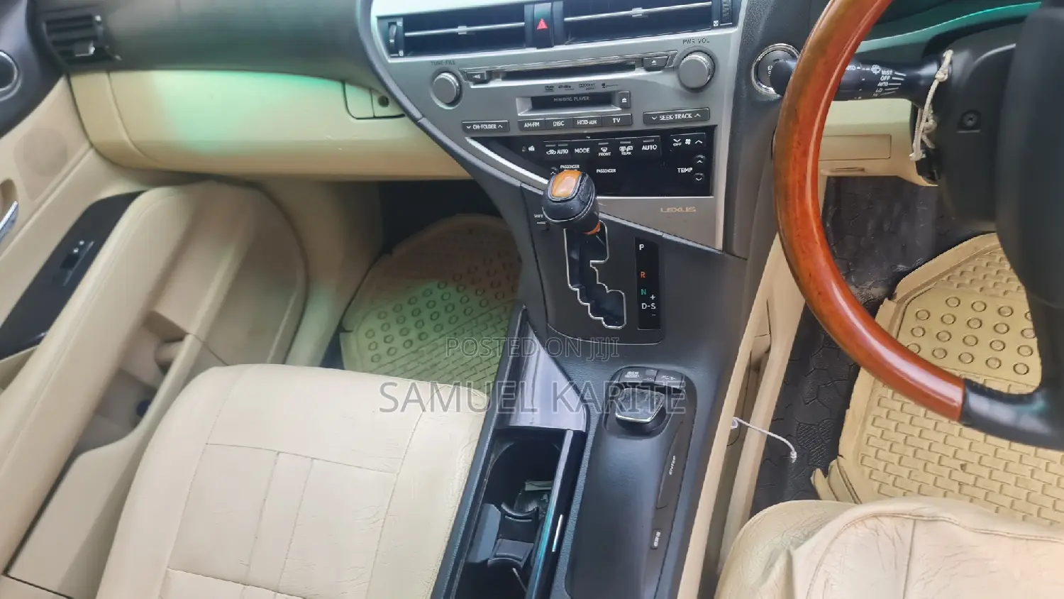 Lexus RX270 2011 Blue