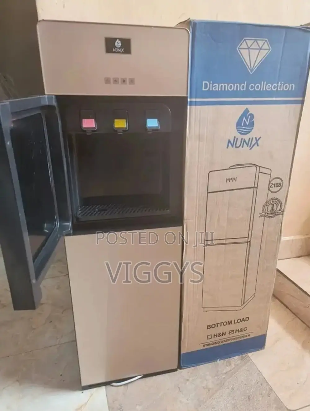 Long Lasting Nunix Z188C Bottom Load Water Dispenser