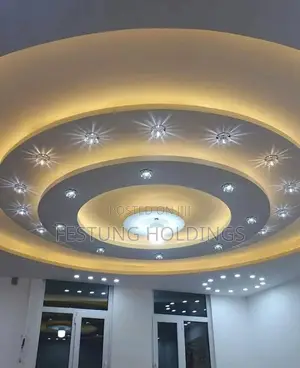 Stylish Gypsum Ceiling Works