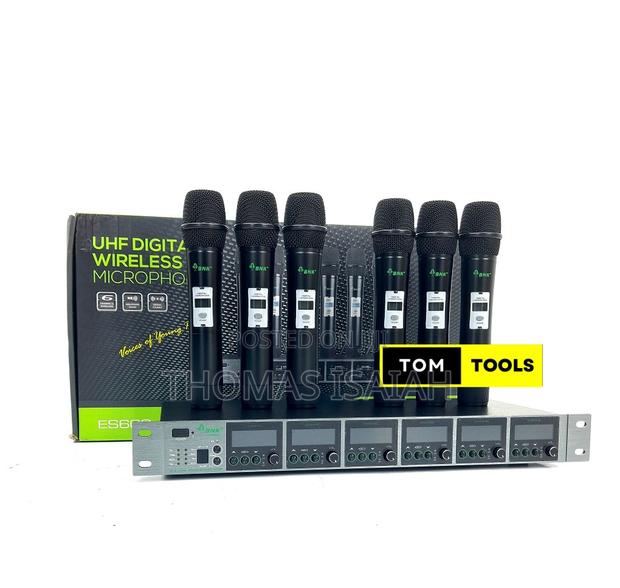 BNK ES600 UHF Wireless Microphone System With 6 Mics - main view